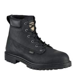 Irish Setter® Men's Hopkins 6 Inch Black Round Toe Work Boots 83670