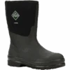 Muck Boot Company Muck Men's Chore Classic Mid Black Pull On Rubber Boots CHM-000A-BL