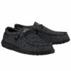 Hey Dude Men's Wally Stretch Midnight Bunker Shoes 110384770
