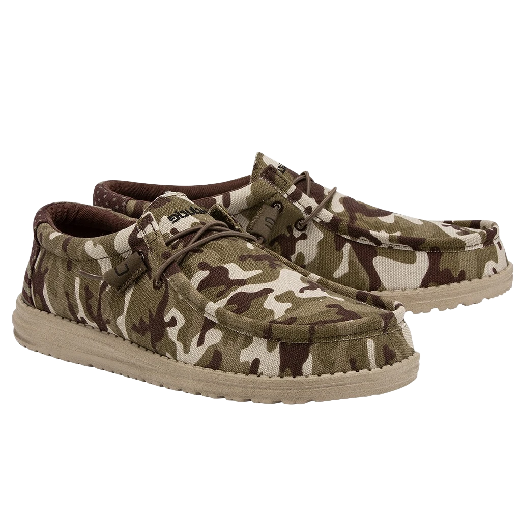 Hey Dude® Wally Men's Camo USA Flag Slip On Shoe 110067037 1 Hey Dude® Wally Men's Camo USA Flag Slip On Shoe 110067037