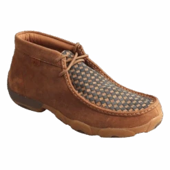 Twisted X Men's Checkered Driving Moc MDM0057