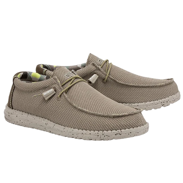 Hey Dude® Men's Wally Stretch Camel Shoes 110351517 1 Hey Dude® Men's Wally Stretch Camel Shoes 110351517