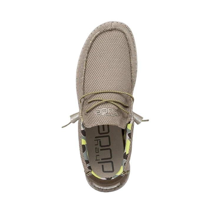 Hey Dude® Men's Wally Stretch Camel Shoes 110351517 2 Hey Dude® Men's Wally Stretch Camel Shoes 110351517 - Image 2