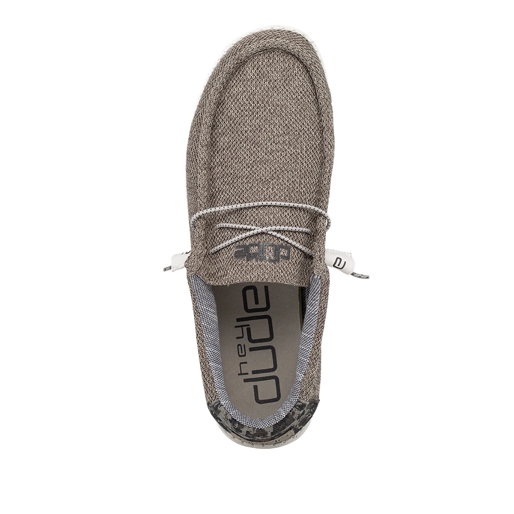 Hey Dude Men's Wally Stretch Sand Dune Camo Shoes 110380583 2 Hey Dude Men's Wally Stretch Sand Dune Camo Shoes 110380583 - Image 2