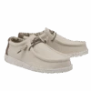 Hey Dude® Men's Wally Stretch Ivory Shoes 110380112