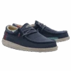 Hey Dude Men's Wally Washed Blue Space Shoes 111522133