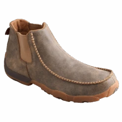 Twisted X Men's Bomber 4 Inch Distressed Brown Shoes MDMG002