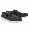 Hey Dude Men's Wally Stretch Black Shoes 110384900