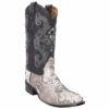 Circle G By Corral Men's Natural Python Embroidery Boots L5685