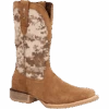 Durango Men's Digital Camo Pattern 12" Western Brown Boots DDB0395