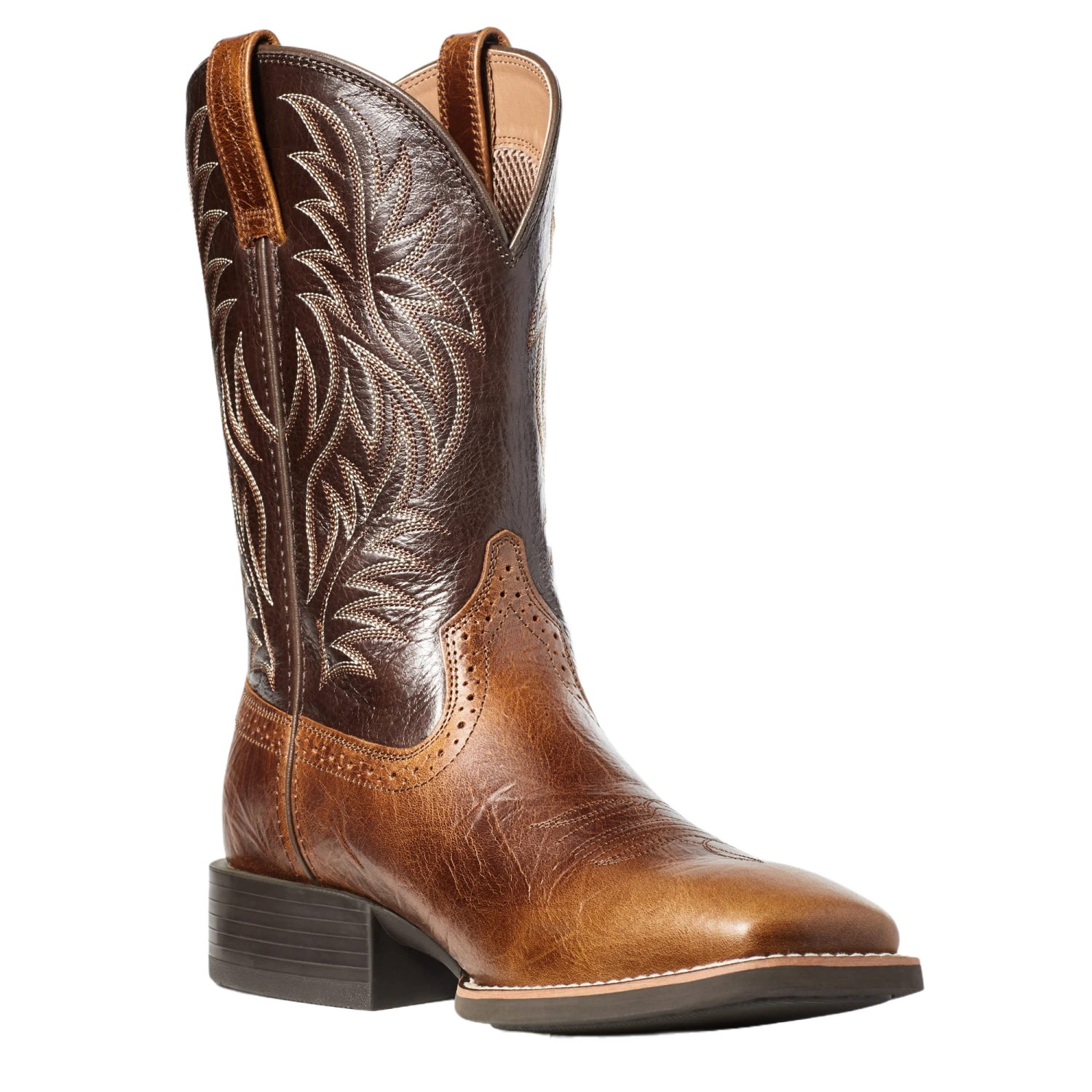 Ariat® Men's Sport Western Peanut Butter Square Toe Boots 10035996 1 Ariat® Men's Sport Western Peanut Butter Square Toe Boots 10035996