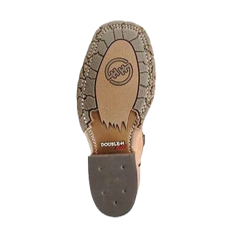 Double-H Men’s Domestic Square Toe ICE Roper DH3560 2 Double-H Men’s Domestic Square Toe ICE Roper DH3560 - Image 2