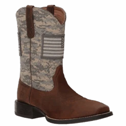 Ariat® Men's Sport Patriot Sage & Distressed Brown Boot 10023359