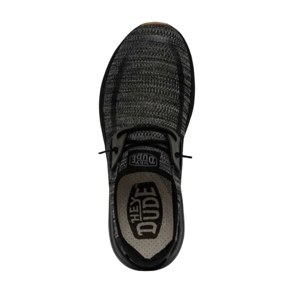 Hey Dude® Men's Sirocco Black Night Slip On Sneakerss 40140-0WM 2 Hey Dude® Men's Sirocco Black Night Slip On Sneakerss 40140-0WM - Image 2