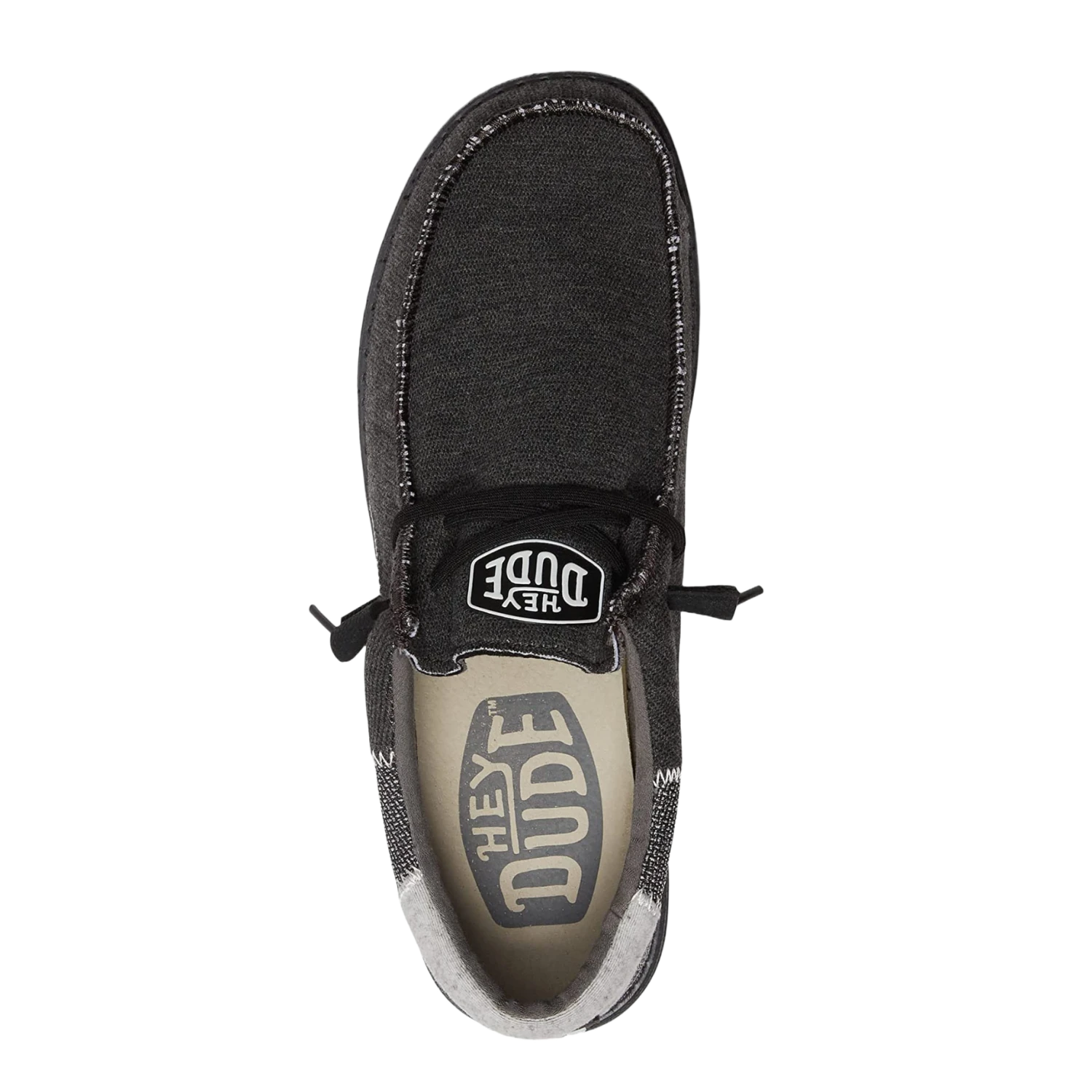 Hey Dude® Men's Wally Stitch Harlequin Grey Slip On Shoes 40021-0XC 2 Hey Dude® Men's Wally Stitch Harlequin Grey Slip On Shoes 40021-0XC - Image 2