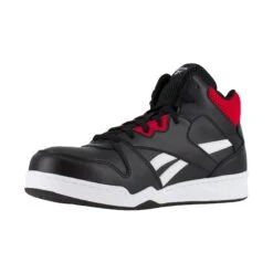 Reebok Men's High Top Black & Red Comp. Toe Work Sneakers Shoes RB4132 9 Reebok Men's High Top Black & Red Comp. Toe Work Sneakers Shoes RB4132 -Ariat Boot Shop Reebok RB4132 BB4500 Work 03
