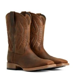 Ariat® Men's Rowder VentTek 360° Earth/Dark Brown Boots 10040237 8 Ariat® Men's Rowder VentTek 360° Earth/Dark Brown Boots 10040237 -Ariat Boot Shop S22 MNS WEST 10040237 pair