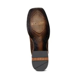 Ariat Men's Circuit Rockridge Dark Coffee & Conch Tan Boots 10040241 -Ariat Boot Shop S22 MNS WEST 10040241 sole