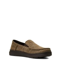 Ariat® Men's Hilo 360° Moc Toe Heather Tan Casual Shoes 10040414 -Ariat Boot Shop S22 MNS WEST 10040414 medial