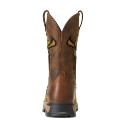 Ariat® Men's Rebar Flex Western VentTEK™ Work Boots 10040436 -Ariat Boot Shop S22 MNS WORK 10040436 heel
