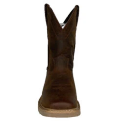 Justin® Men's Buster Pecan Brown Water Buffalo Work Boots SE3100 -Ariat Boot Shop SE3100 6