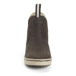 XTRATUF Men's Leather Ankle Brown Deck Boot XAL-900 -Ariat Boot Shop XAL 900 2