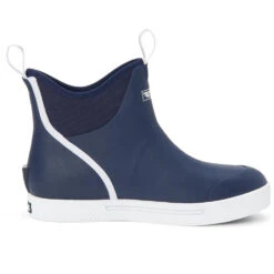 XTRATUF Men's Wheelhouse 6" Navy Rubber Ankle Deck Boots XMW-201 -Ariat Boot Shop XMW 201 1