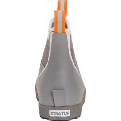 XTRATUF Men's Wheelhouse Gray Pull On Rubber Boots XMW-101 -Ariat Boot Shop XMW101 4 EXTRALARGE