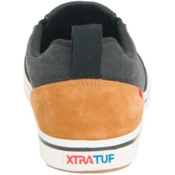 XTRATUF Men's Sharkbyte Canvas Black Deck Shoes XSB-001 -Ariat Boot Shop XSB001 4 EXTRALARGE
