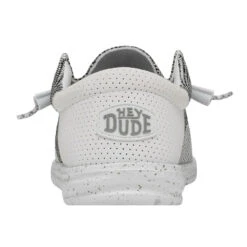 Hey Dude Men's Wally Tri Stone White Slip On Shoes 40037-1KA 9 Hey Dude Men's Wally Tri Stone White Slip On Shoes 40037-1KA -Ariat Boot Shop stonewhiteheel