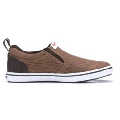 XTRATUF Men's Sharkbyte Airmesh Brown Slip-On Deck Shoes XSAM-900 -Ariat Boot Shop xsam 900 Right